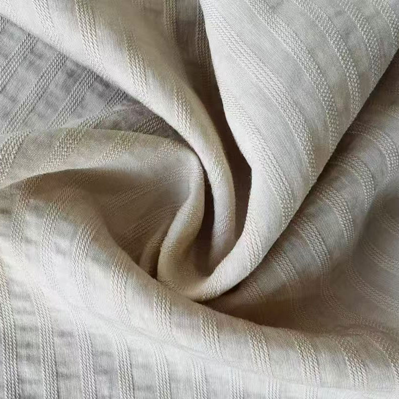 Lotus Stripe Nylon Single-Filament Rayon Interwoven na Tela